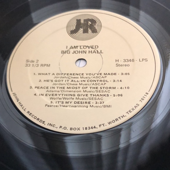 ***Free*** Big John Hall I Am Loved Vinyl Lp '77 - Picture 4 of 9